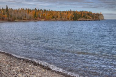 Splitrock deniz feneri popüler bir eyalet parkı tüm mevsimlerde Minnesota olduğunu