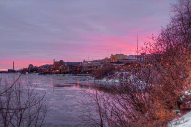 Duluth Kuzey Minnesota Lake Superior Shores popüler bir turistik yer