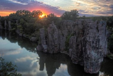 Güney Dakota Garretson tarafından Palisades State Park mevcuttur