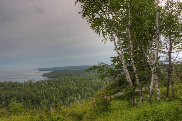 Splitrock Lighthouse est un parc d'État populaire pendant toutes les saisons au Minnesota — Photo