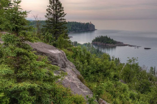 Splitrock Lighthouse is a popular State Park during all Seasons — Stock Photo, Image