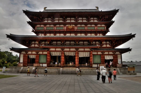 薬師寺は奈良県の宗教的な寺院 — ストック写真