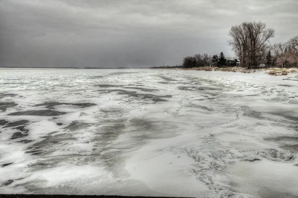 Canal Park - популярное туристическое место в городе Дулут, штат Миннесота, на озере Саут. — стоковое фото