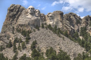Güney Dakota'da rushmore Dağı