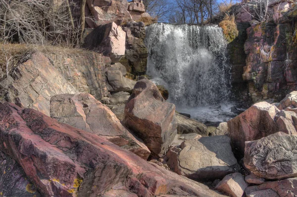 Monumentul Național Pipestone vara — Fotografie, imagine de stoc