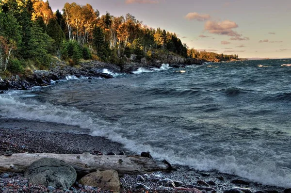 Suikerbrood natuurgebied is op de North Shore van Lake Superior in — Stockfoto