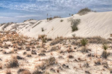 White Sands Ulusal Anıtı New Mexico'da bulunur ve Tarih