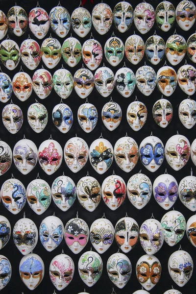 Venedig Stadt Venedig Italien Masken Schaufenster Datum 2007 — Stockfoto