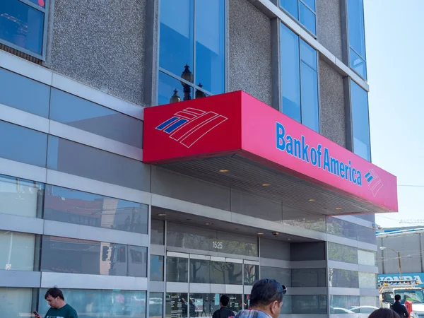 Ubicación de Bank of America en San Francisco . — Foto de Stock