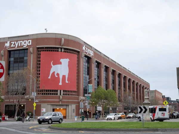 Zynga mobile game company headquartes in the SoMa neighborhood o