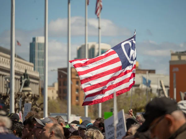 Estados Unidos / Manifestación por la paz en marzo en San Francisco — Foto de Stock