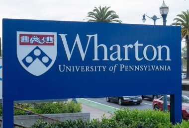 Wharton School Pennsylvania Üniversitesi giriş işareti