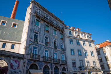 European style residential apartment complex covered in tile