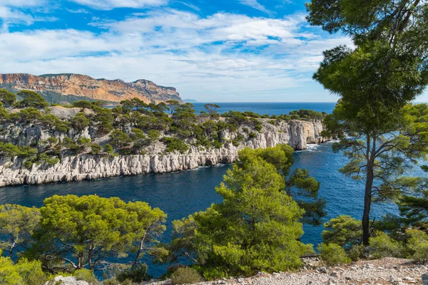 フランスの紺碧海岸のカランクの美しい自然. — ストック写真