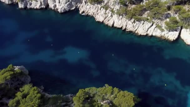 Parco nazionale di Calanques in Provenza . — Video Stock