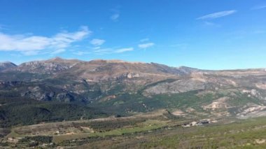Verdon Kanyonu ve Mauntains, Fransa.