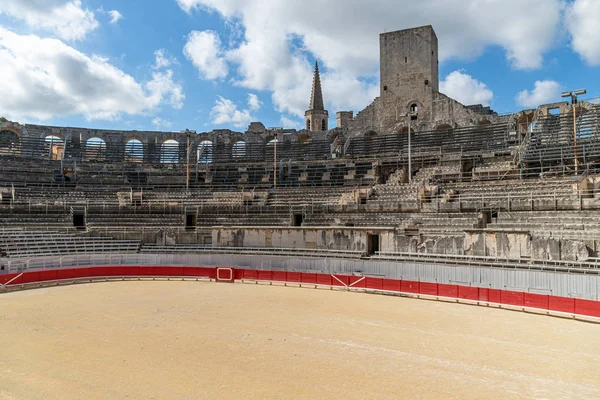 Rom arenan i Arles i södra Frankrike — Stockfoto