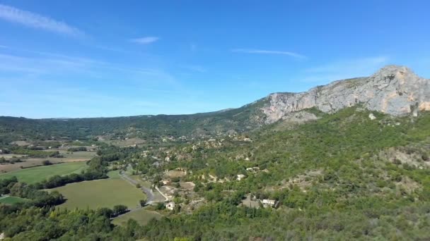 Verdonské hory a údolí, Provence. Francie. — Stock video