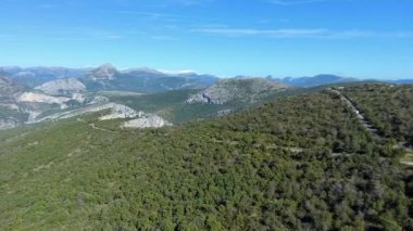 Hava - Verdon Boğazı 'nın panoramik görüntüsü.