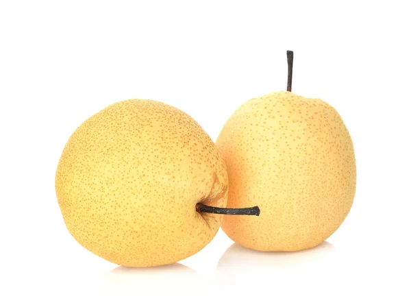 Asian-pear fruit on white background — Stock Photo, Image