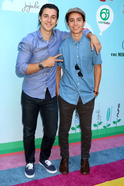 Lorenzo James Henrie, David Henrie — Zdjęcie stockowe