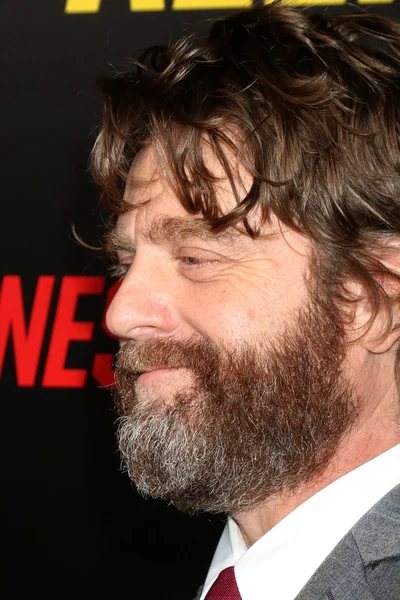 Acteur Zach Galifianakis — Stockfoto