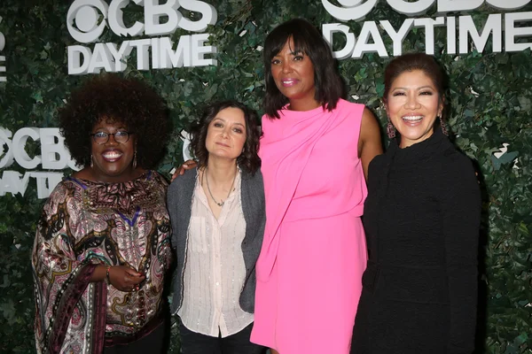 Sheryl Underwood, Sara Gilbert, Aisha Tyler, Julie Chen — Stockfoto