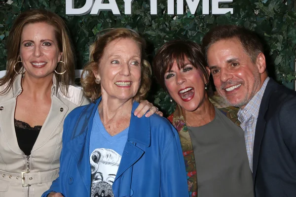 Martha Byrne, Elizabeth Hubbard, Colleen Zenk, Christain Leblanc — Zdjęcie stockowe