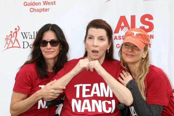 Courteney Cox, Nanci Ryder, Renee Zellweger — Fotografia de Stock