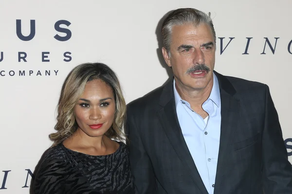 Tara Wilson, Chris Noth — Stockfoto