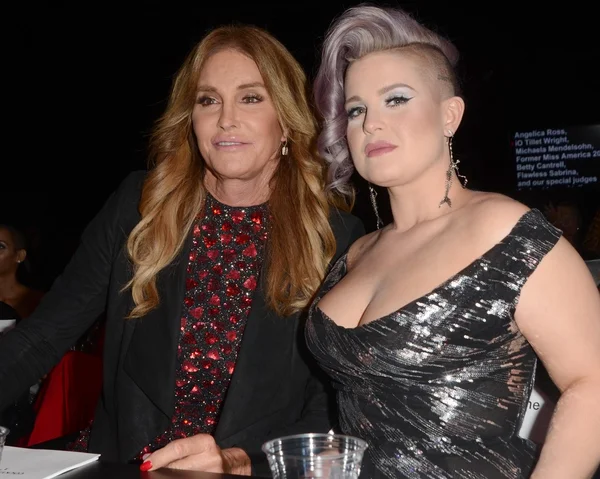 Caitlyn Jenner, Kelly Osbourne — Zdjęcie stockowe