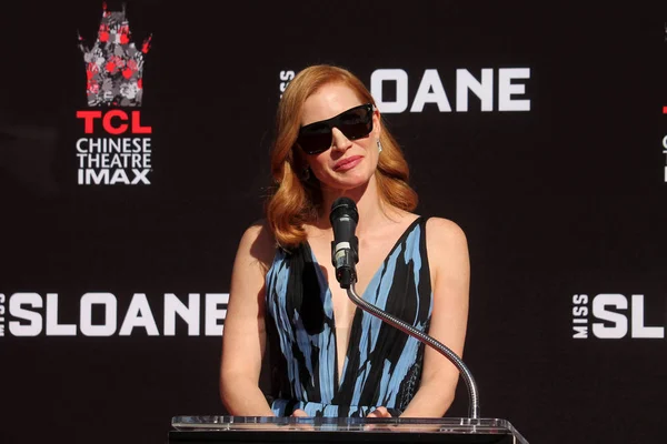 Actriz Jessica Chastain — Foto de Stock