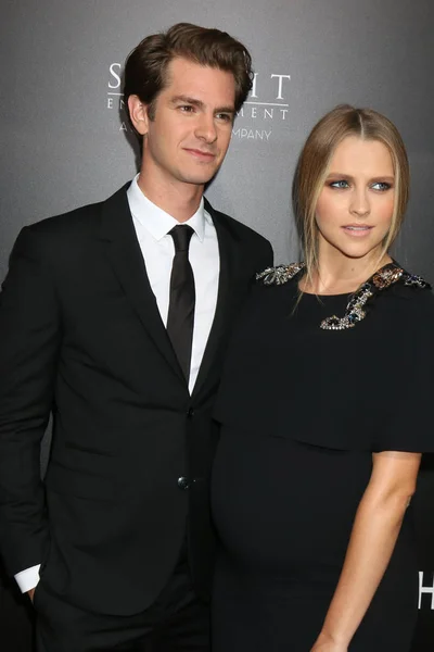 Andrew Garfield, Teresa Palmer — Stockfoto