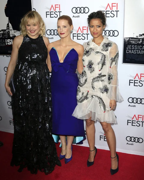 Píldora de Alison, Jessica Chastain, Gugu Mbatha-Raw — Foto de Stock