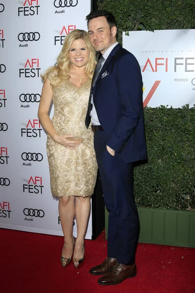 Megan Hilty, Brian Gallagher — Stockfoto