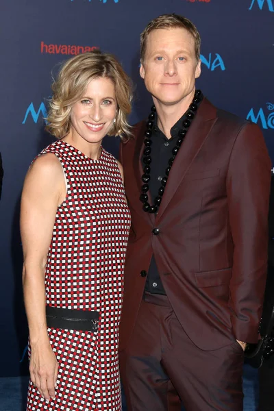 Charissa Barton, Alan Tudyk — Stockfoto