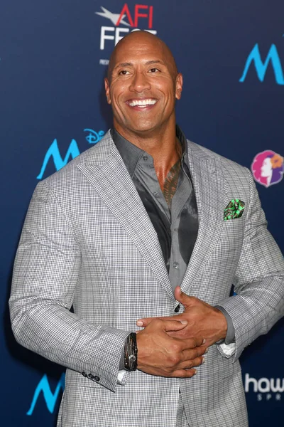 Skådespelaren Dwayne Johnson — Stockfoto