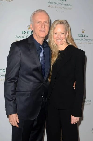 James Cameron, Suzy Amis — Photo