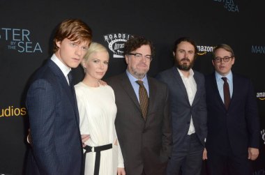 Lucas Hedges, Michelle Williams, Kenneth Lonergan, Caey Affleck, Matthew Broderick