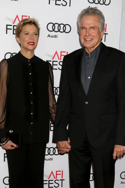 Annette Bening, Warren Beatty — Zdjęcie stockowe