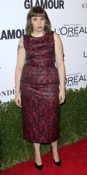 Skådespelerskan Lena Dunham — Stockfoto