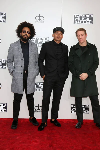 Jillionaire-, Walshy brand- en Diplo, Major Lazer — Stockfoto