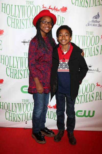 Marsai Martin, Miles Brown — Stock Photo, Image