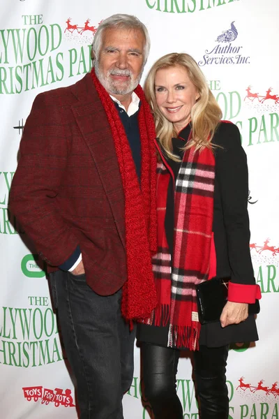 John McCook, Katherine Kelly Lang — Stock Photo, Image