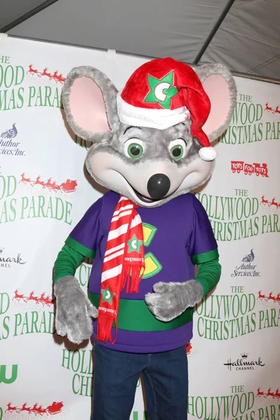 Chuck E. Cheese au 85e défilé de Noël annuel d'Hollywood — Photo