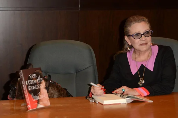 Actriz Carrie Fisher — Foto de Stock