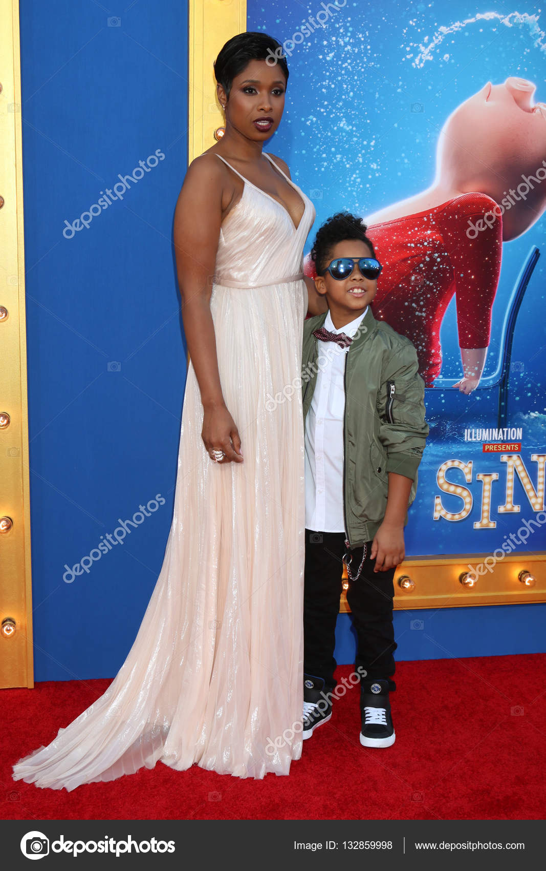Jennifer Hudson, David Daniel Otunga Jr. Stock Editorial Photo © Jean(05)