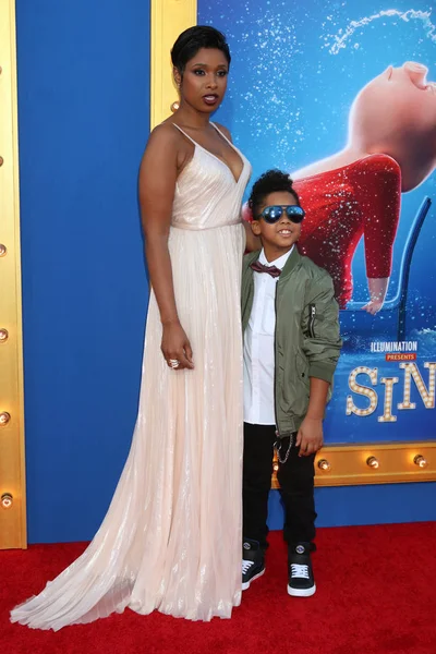 Jennifer Hudson, David Daniel Otunga Jr. — Stockfoto