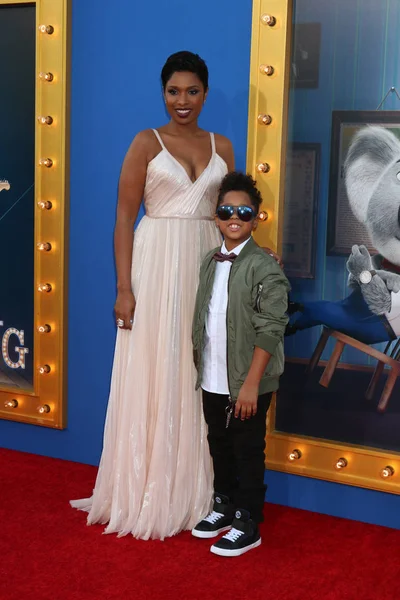 Jennifer Hudson, David Daniel Otunga Jr. — Stok fotoğraf