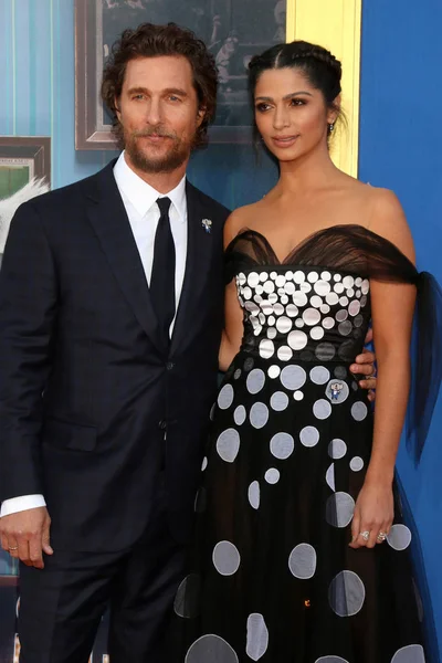 Matthew Mcconaughey, Camila Alves Mcconaughey — Stockfoto